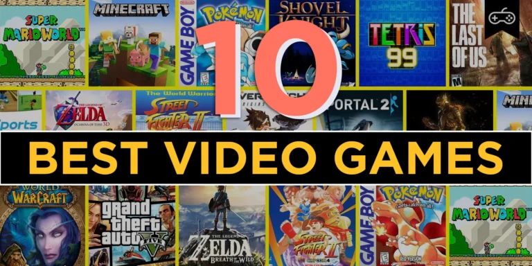 Top 10 Most Popular Video Games